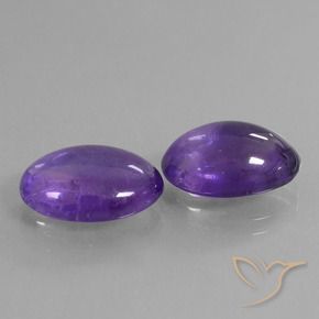 9.92克拉天然紫水晶，椭圆形，透明