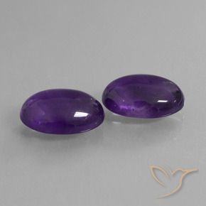 11.20克拉天然紫水晶，椭圆形，透明