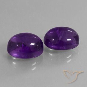 8.83克拉天然紫水晶，椭圆形，透明