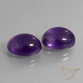 7.99克拉天然紫水晶，椭圆形，透明