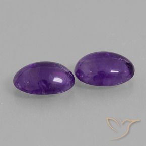 10.95克拉天然紫水晶，椭圆形，透明