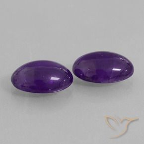 10.63克拉天然紫水晶，椭圆形，透明