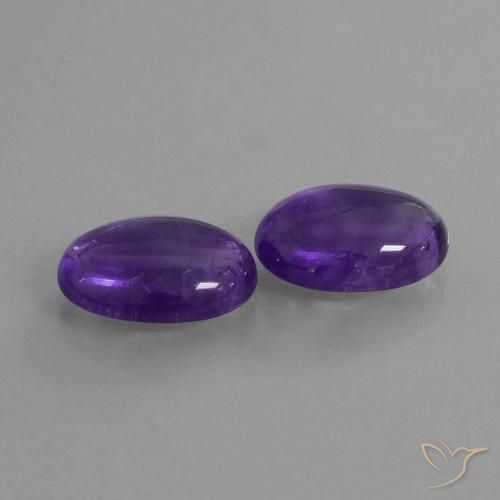 10.26克拉天然紫水晶，椭圆形，透明
