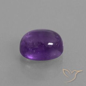 3.62克拉天然紫水晶，椭圆形，透明