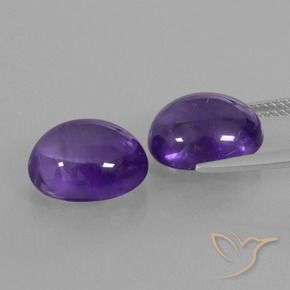 10.22克拉天然紫水晶，椭圆形，透明
