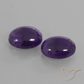8.87克拉天然紫水晶，椭圆形，透明