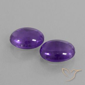 8.18克拉天然紫水晶，椭圆形，透明