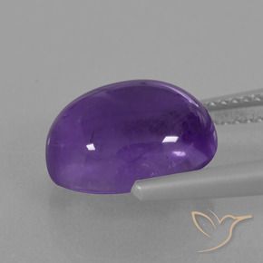 5.41克拉天然紫水晶，椭圆形，透明