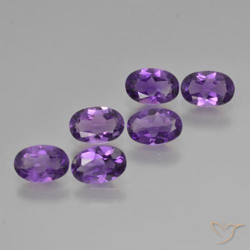 2.23克拉天然紫水晶，椭圆形，VVS-VS