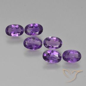 2.23克拉天然紫水晶，椭圆形，VVS-VS