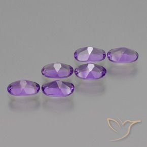 2.39克拉天然紫水晶，椭圆形，VVS-VS