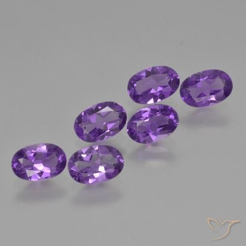 2.43克拉天然紫水晶，椭圆形，VVS-VS