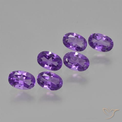 2.43克拉天然紫水晶，椭圆形，VVS-VS