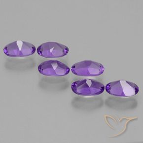 2.36克拉天然紫水晶，椭圆形，VVS-VS
