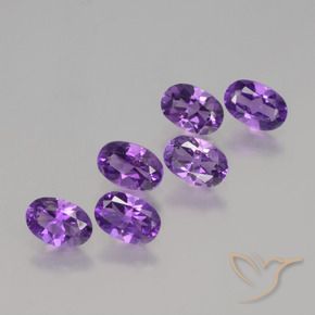 2.50克拉天然紫水晶，椭圆形，VVS-VS