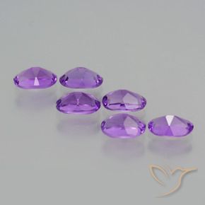 2.54克拉天然紫水晶，椭圆形，VS