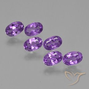2.52克拉天然紫水晶，椭圆形，VVS-VS