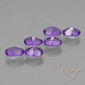 2.53克拉天然紫水晶，椭圆形，VVS-VS