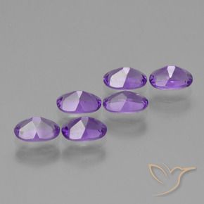 2.64克拉天然紫水晶，椭圆形，VVS-VS