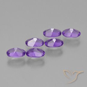 2.41克拉天然紫水晶，椭圆形，VVS-VS