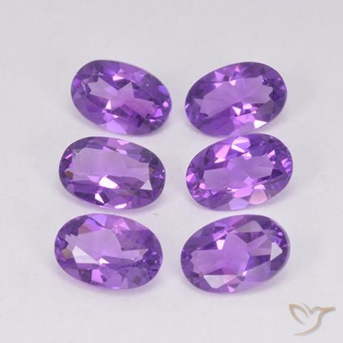 2.54克拉天然紫水晶，椭圆形，VVS-VS