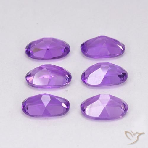 2.54克拉天然紫水晶，椭圆形，VVS-VS