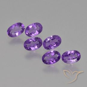 2.43克拉天然紫水晶，椭圆形，VVS-VS