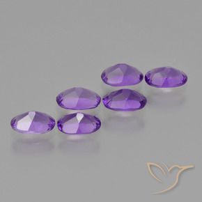 2.43克拉天然紫水晶，椭圆形，VVS-VS