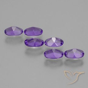2.18克拉天然紫水晶，椭圆形，VVS-VS