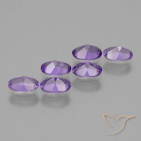 2.39克拉天然紫水晶，椭圆形，VVS-VS