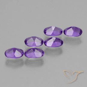 2.73克拉天然紫水晶，椭圆形，VVS-VS