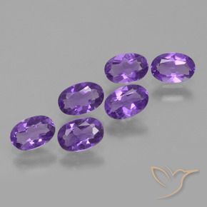 2.27克拉天然紫水晶，椭圆形，VVS-VS