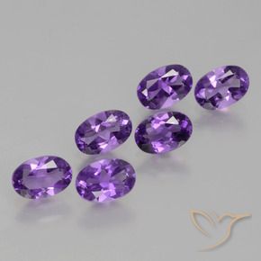 2.55克拉天然紫水晶，椭圆形，VVS-VS