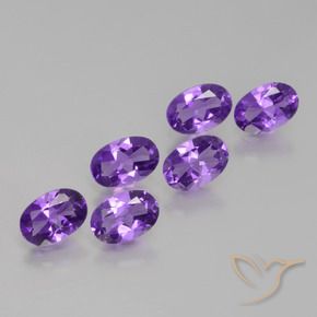 2.42克拉天然紫水晶，椭圆形，VVS-VS