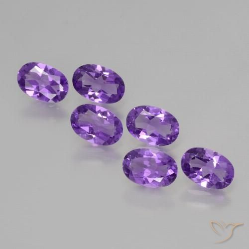 2.45克拉天然紫水晶，椭圆形，VVS-VS