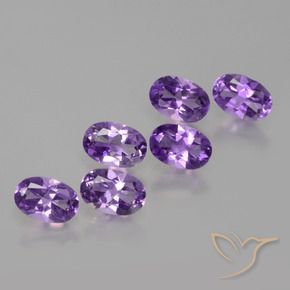 2.57克拉天然紫水晶，椭圆形，VVS-VS