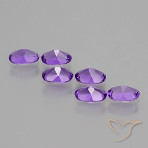 2.34克拉天然紫水晶，椭圆形，VVS-VS
