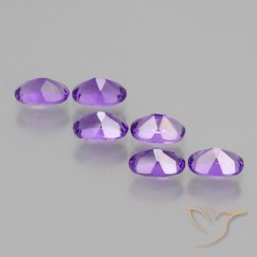 2.54克拉天然紫水晶，椭圆形，VS