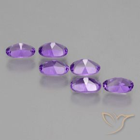 2.50克拉天然紫水晶，椭圆形，VVS-VS