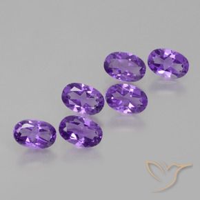2.38克拉天然紫水晶，椭圆形，VVS-VS