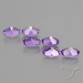 2.42克拉天然紫水晶，椭圆形，VVS-VS
