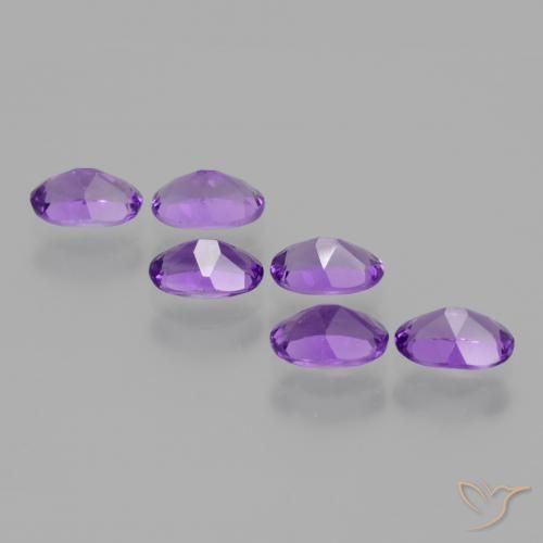 2.55克拉天然紫水晶，椭圆形，VVS-VS