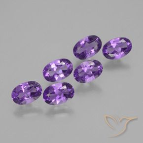 2.45克拉天然紫水晶，椭圆形，VVS-VS