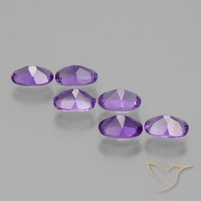 2.45克拉天然紫水晶，椭圆形，VVS-VS