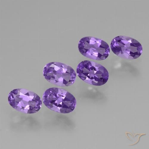 2.73ctw 天然 中紫 紫水晶, 椭圆形, VVS-VS