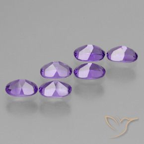 2.73克拉天然紫水晶，椭圆形，VVS-VS