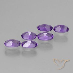 2.42克拉天然紫水晶，椭圆形，VVS-VS