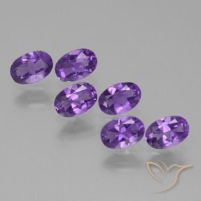 2.60克拉天然紫水晶，椭圆形，VVS-VS