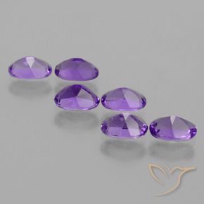 2.55克拉天然紫水晶，椭圆形，VVS-VS
