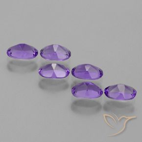2.50克拉天然紫水晶，椭圆形，VVS-VS